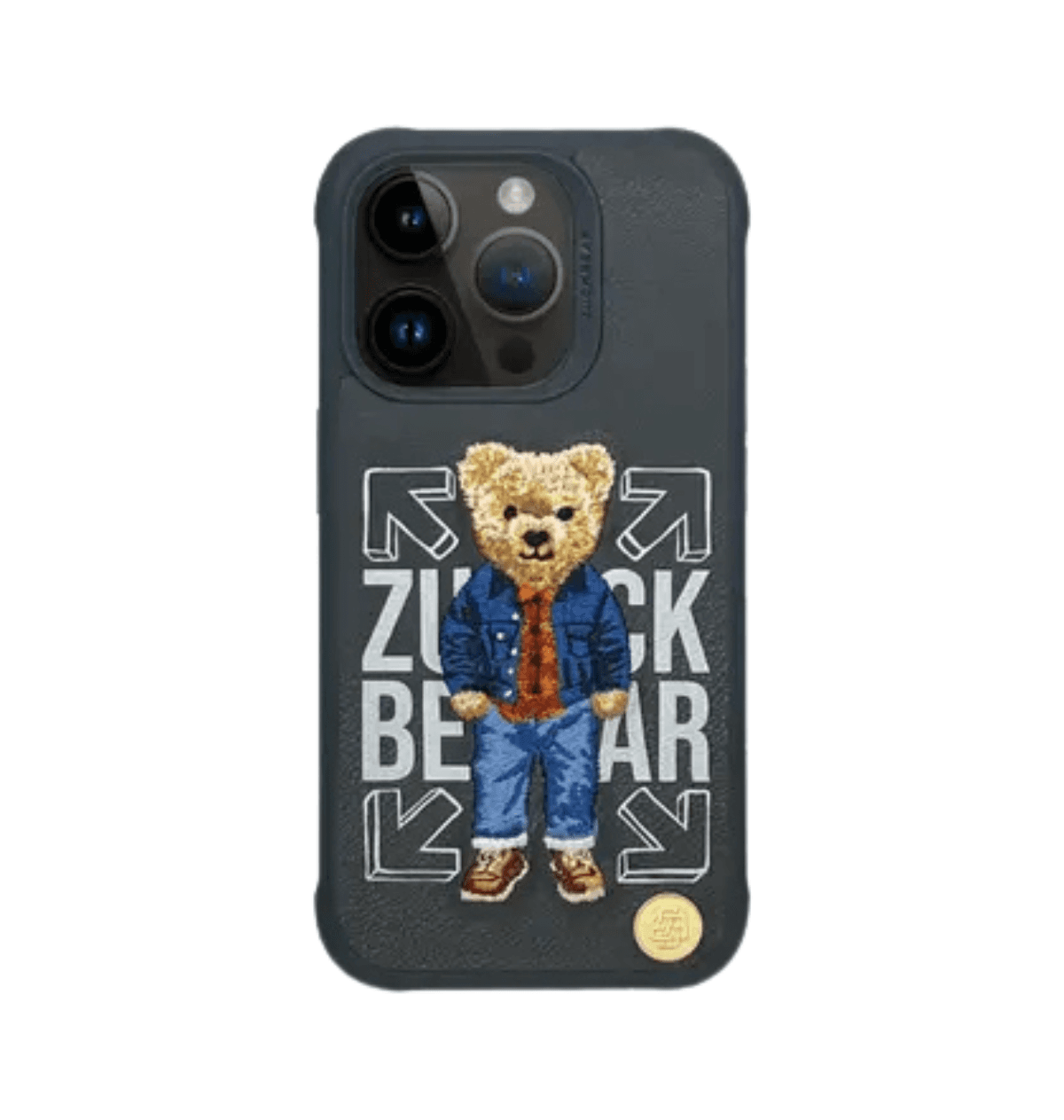 Zuck Bear San Francisco Fortune Case for  iPhone 15 Pro and 15 Pro Max