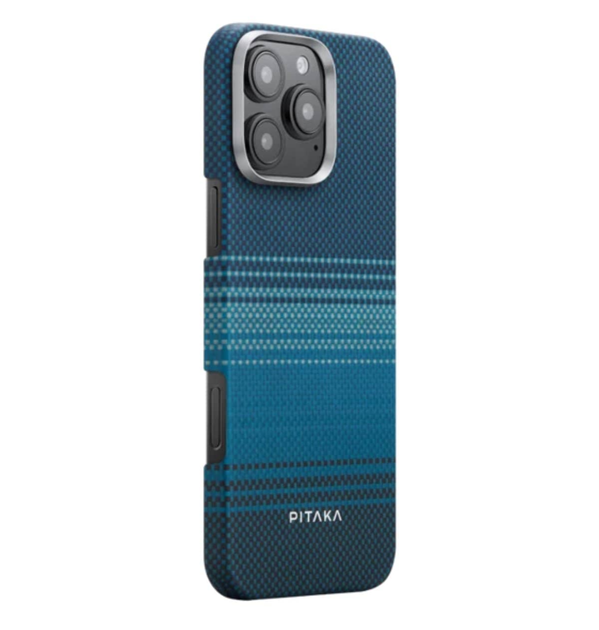 Pitaka Sunset Moonrise Tactile Woven Case For iPhone 16 Pro and Pro Max