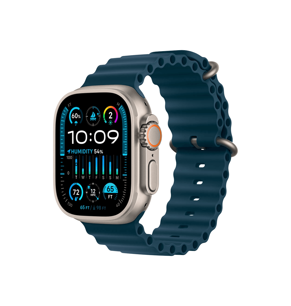 Apple Watch Ultra 2 with Ocean Band GPS + Cellular