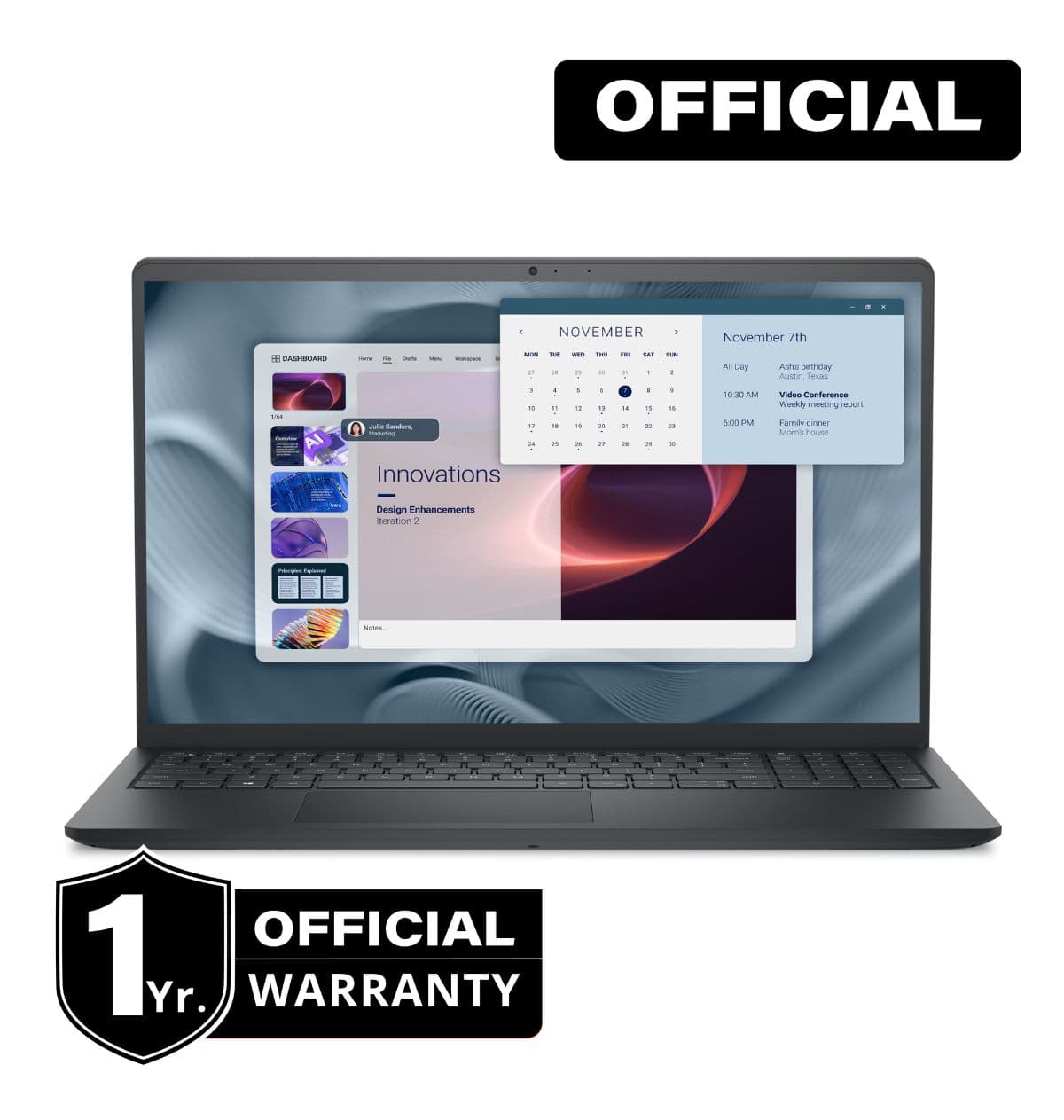 Dell Pro 15 Essential PV15250 Intel Core i5 1334U Intel UHD Graphics 15.6" FHD Display Laptop