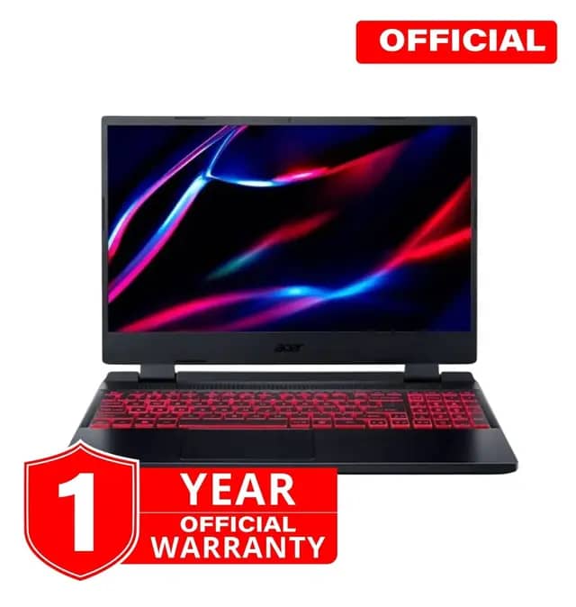 Acer Nitro 5 AN515 Intel Core i5 12450H NVIDIA GeForce RTX 2050 15.6" FHD Display Gaming Laptop