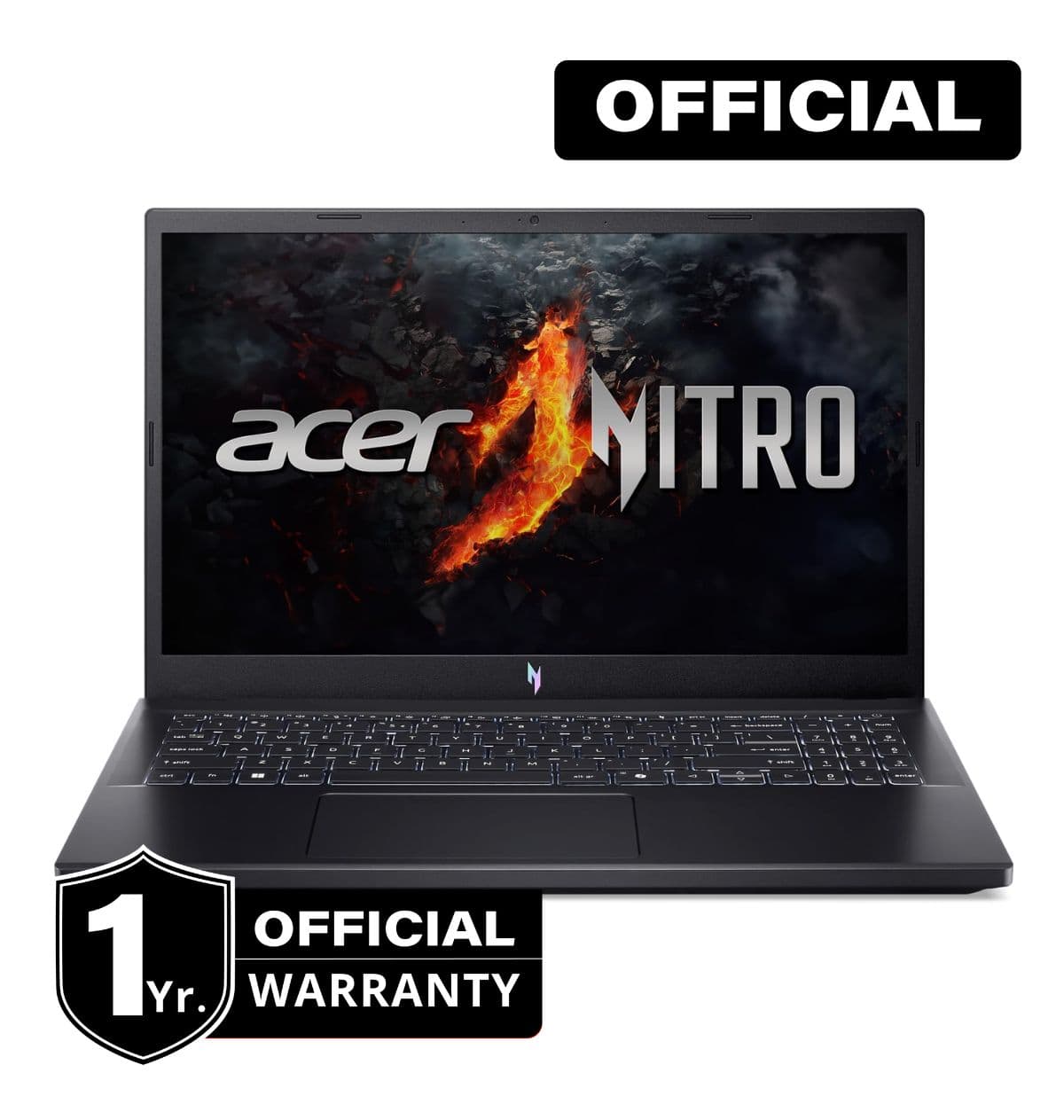 Acer Nitro V15 ANV15 Intel Core 7 240H NVIDIA GeForce RTX 4050 15.6" FHD Display Gaming Laptop