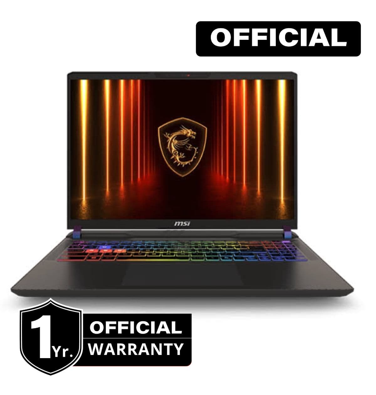 MSI Vector 16 HX AI A2XWIG Intel Core Ultra 9 275HX NVIDIA GeForce RTX 5080 16" QHD+ Display Gaming Laptop