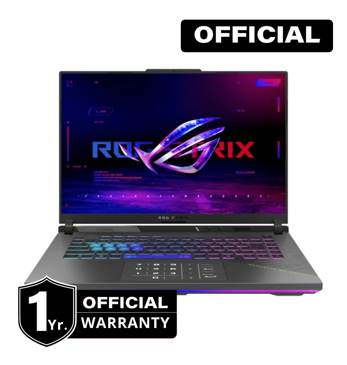 ASUS ROG Strix G16 G614FR AMD Ryzen 9 9955HX NVIDIA GeForce RTX 5070 16" WQXDA Display Gaming Laptop
