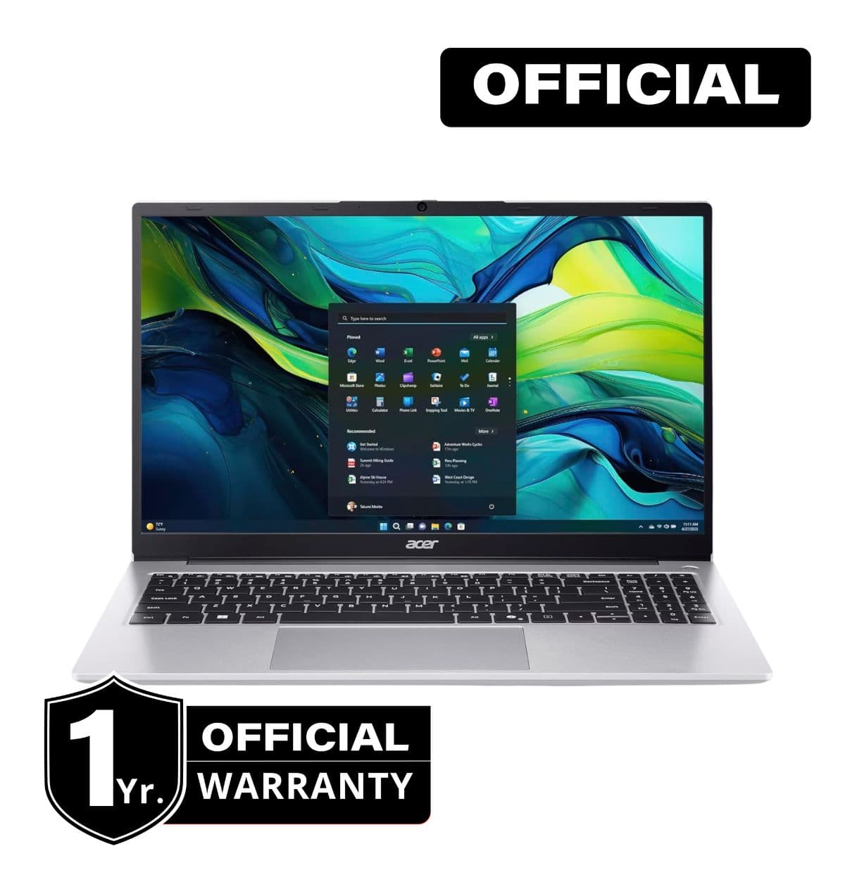 Acer Aspire Lite AMD Ryzen 7 5825U AMD Radeon Graphics 15.6" FHD Display Laptop