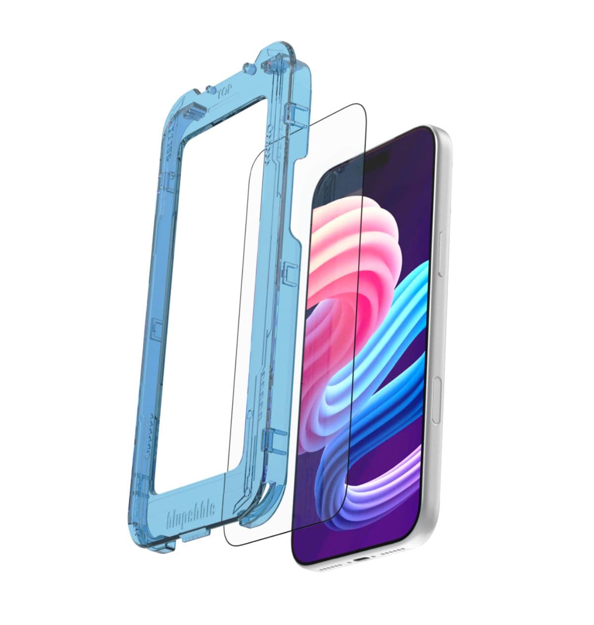 Blupebble Graphene Tempered Glass Screen Protector with Applicator