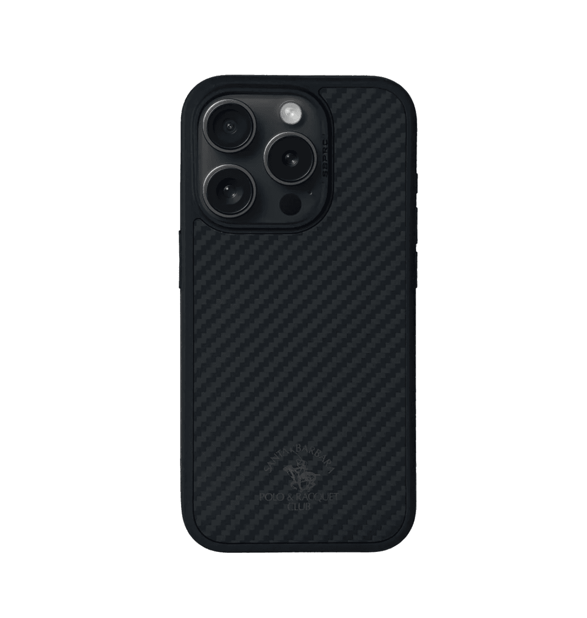 Santa Barbara Elvis Series Carbon Fibre Case for iPhone 15 Pro and Pro Max